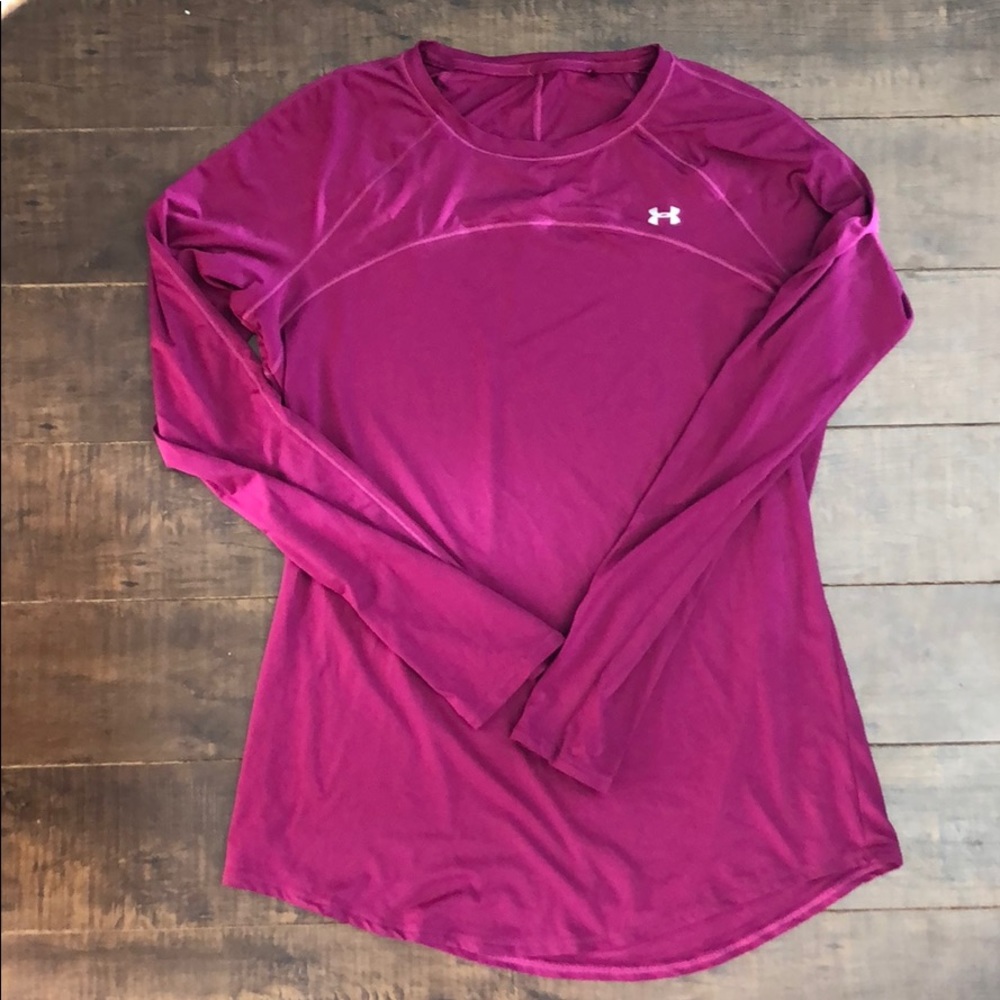 Under Armour Magenta Athletic Top